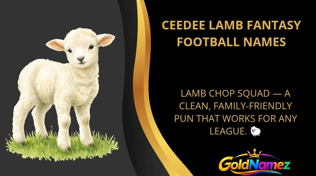 CeeDee Lamb Fantasy Football Names