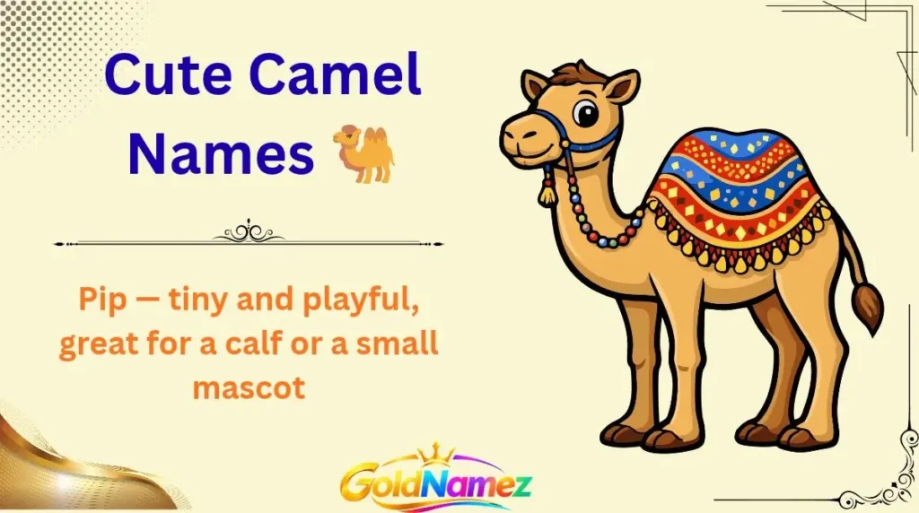 Cute Camel Names