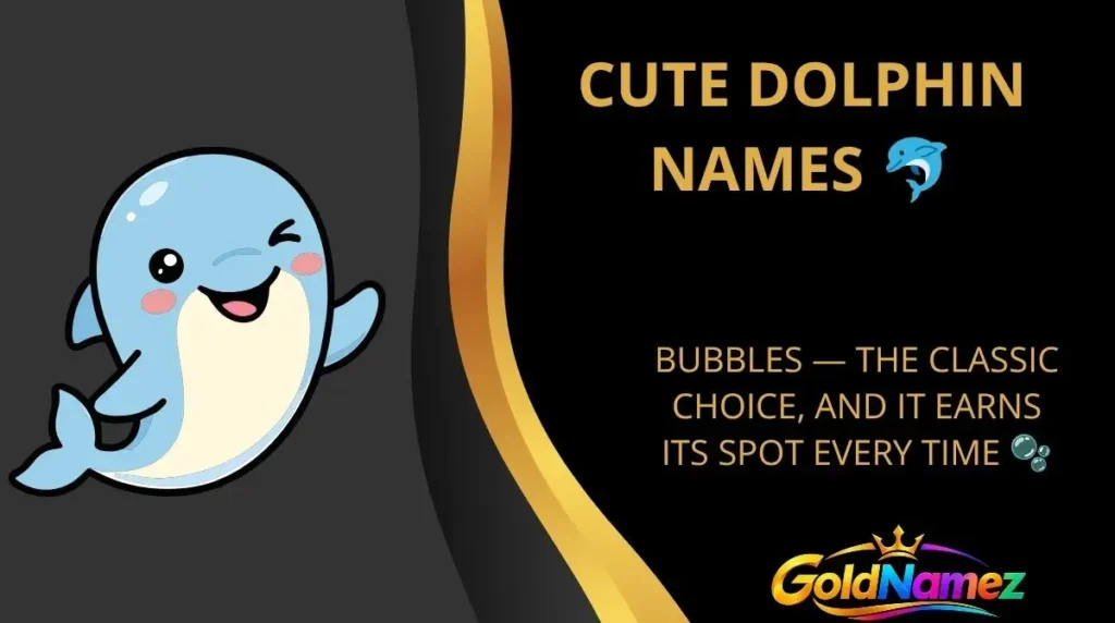 Cute Dolphin Names
