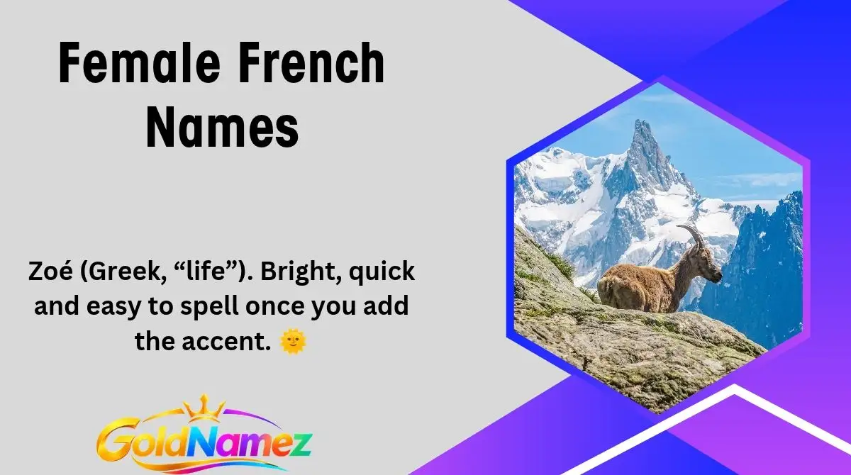 Female French Names