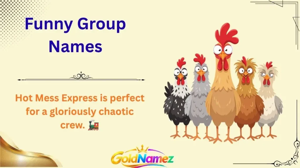 Funny Group Names