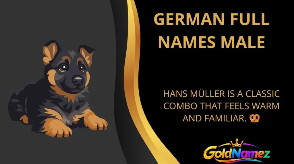German full names male