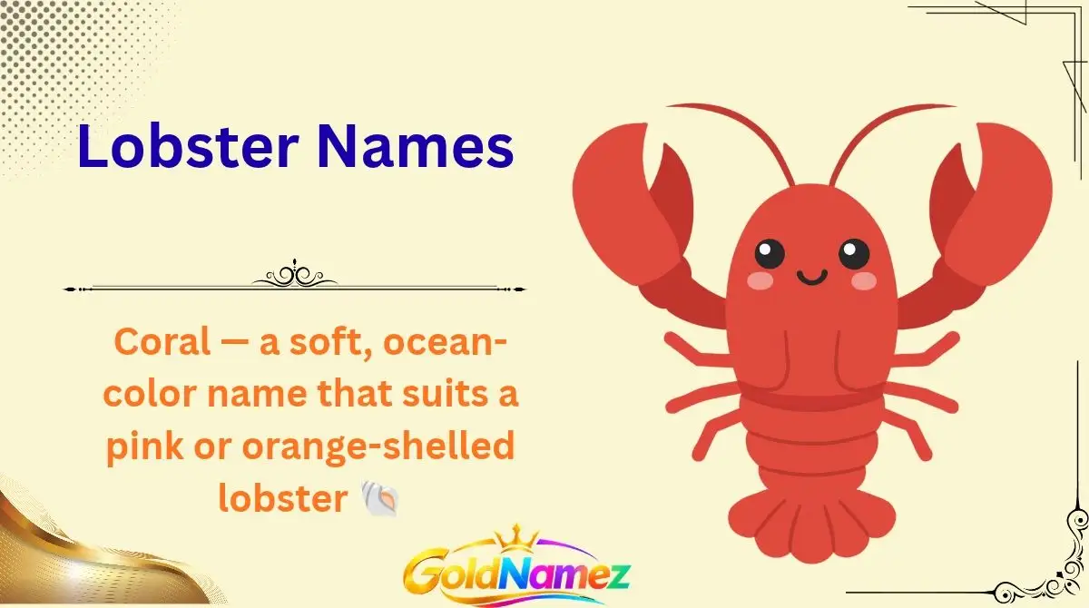 Lobster Names