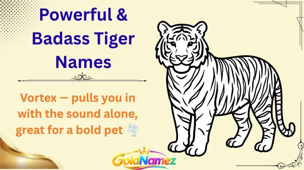 Powerful & Badass Tiger Names