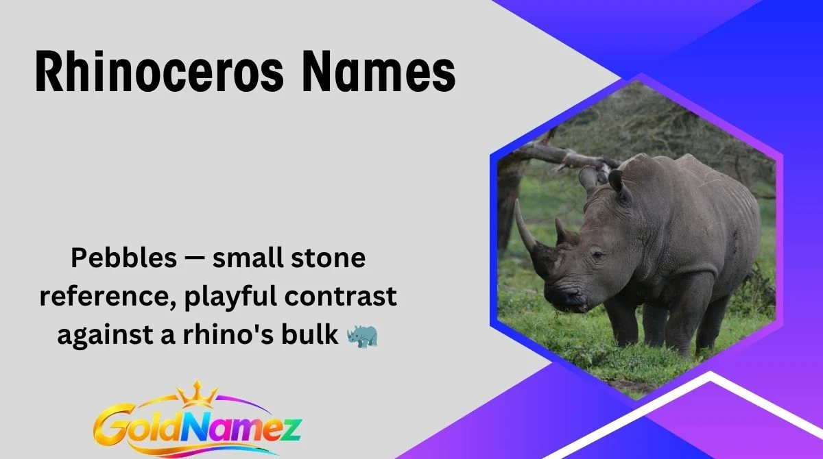Rhinoceros Names