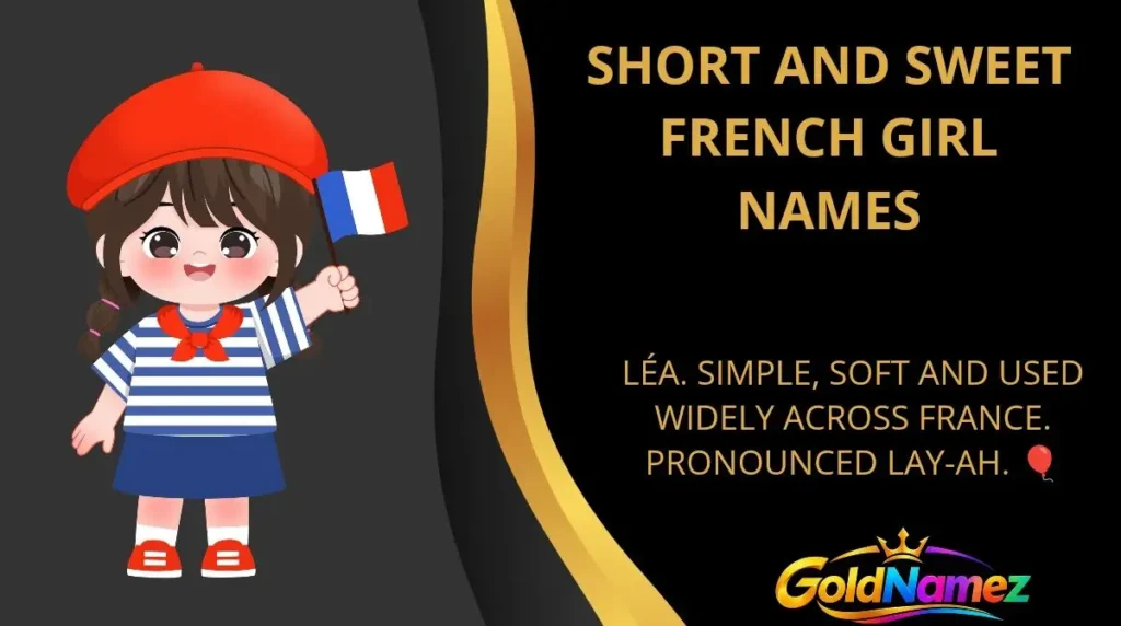 Short and Sweet French Girl Names